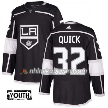Los Angeles Kings Dresy Jonathan Quick 32 Adidas 2017-2018 Černá Authentic - Pánské Los Angeles Kings Dresy Jonathan Quick 32 Adidas 2017-2018 Černá Authentic - Pánské